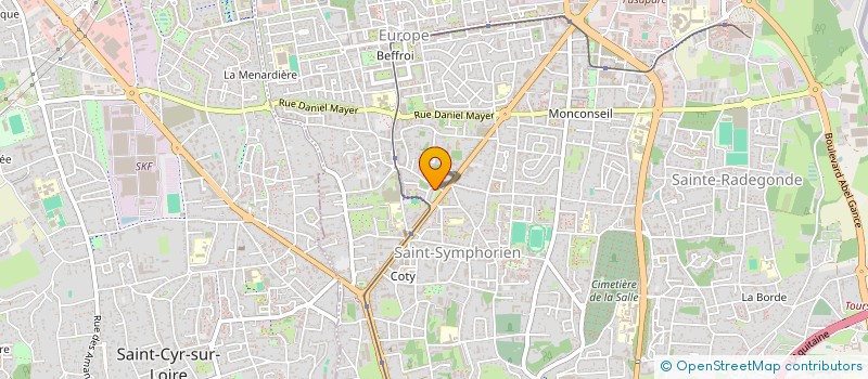 localisation de l'entreprise MONSIEUR ISMAEL ABDELMALEK  TOURS