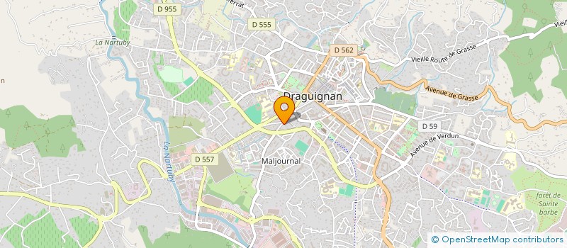 localisation de l'entreprise MONSIEUR ISMAEL ABID  DRAGUIGNAN