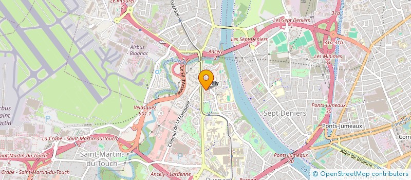 localisation de l'entreprise MONSIEUR ISMAEL AHAOUARI  TOULOUSE