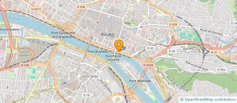 localisation de l'entreprise MONSIEUR ISMAEL AKHOUN--FOSSEY  ROUEN