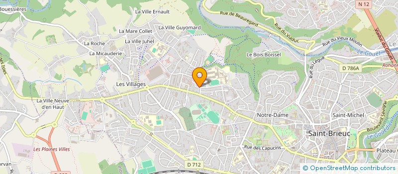 localisation de l'entreprise MONSIEUR ISMAEL AL MALALI à SAINT-BRIEUC