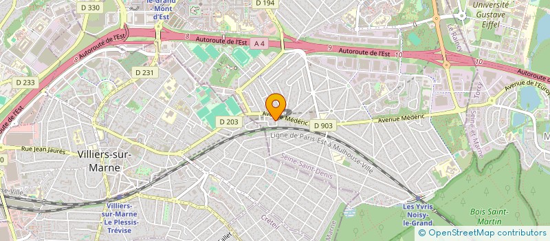 localisation de l'entreprise MONSIEUR ISMAEL AMAIRI  THIAIS