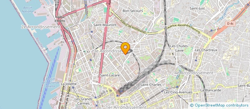 localisation de l'entreprise MONSIEUR ISMAEL AMIR MMADI à MARSEILLE
