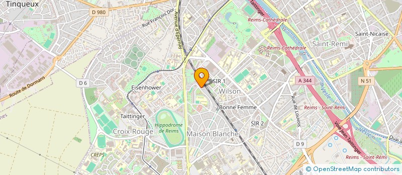 localisation de l'entreprise MONSIEUR ISMAEL ARBAB ISHAQ  REIMS