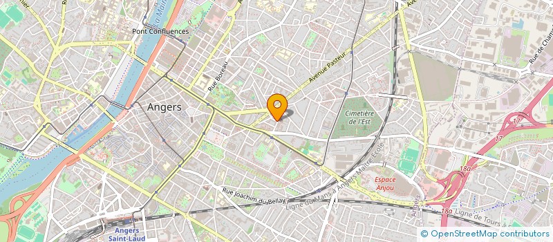 localisation de l'entreprise MONSIEUR ISMAEL BABEKER HAJJ AL TAYYEB à ANGERS