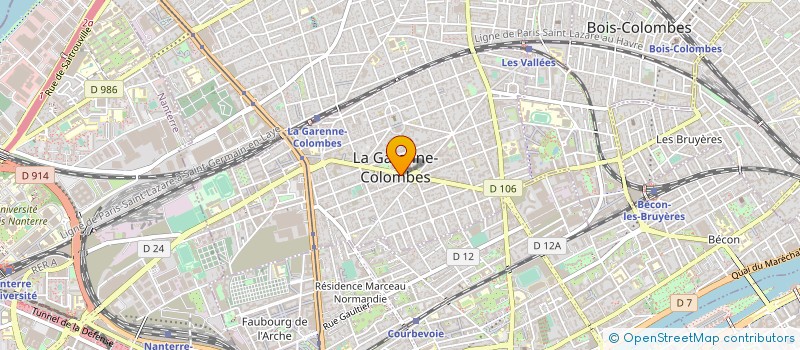 localisation de l'entreprise MONSIEUR ISMAEL BACHIR CHERIF à LA GARENNE-COLOMBES