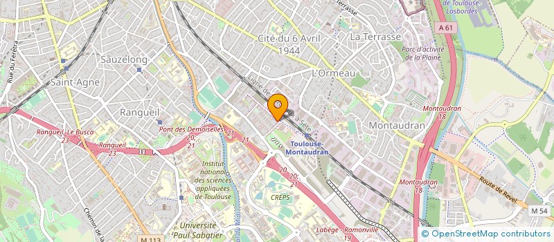 localisation de l'entreprise MONSIEUR ISMAEL BACO  TOULOUSE