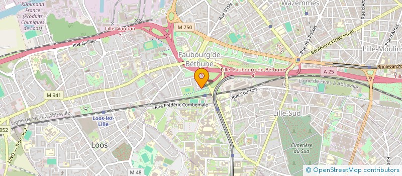 localisation de l'entreprise MONSIEUR ISMAEL BAH à LILLE
