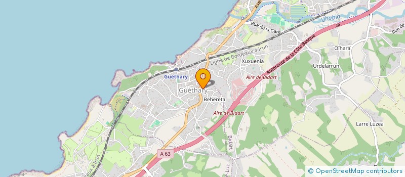 localisation de l'entreprise MONSIEUR ISMAEL BAMBA à BIARRITZ