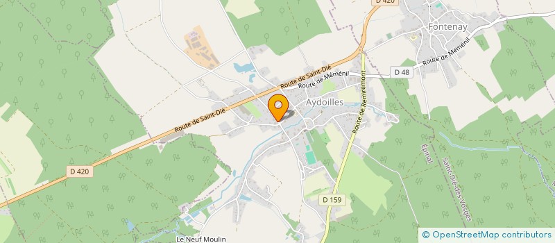 localisation de l'entreprise MONSIEUR ISMAEL BARTAL  AYDOILLES