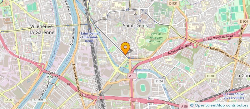 localisation de l'entreprise MONSIEUR ISMAEL BAUDOT à SAINT-DENIS