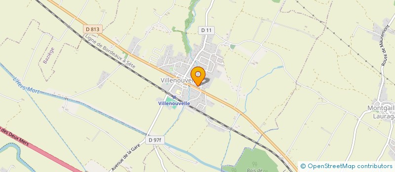 localisation de l'entreprise MONSIEUR ISMAEL BEL HADJ EL ORCH  VILLENOUVELLE