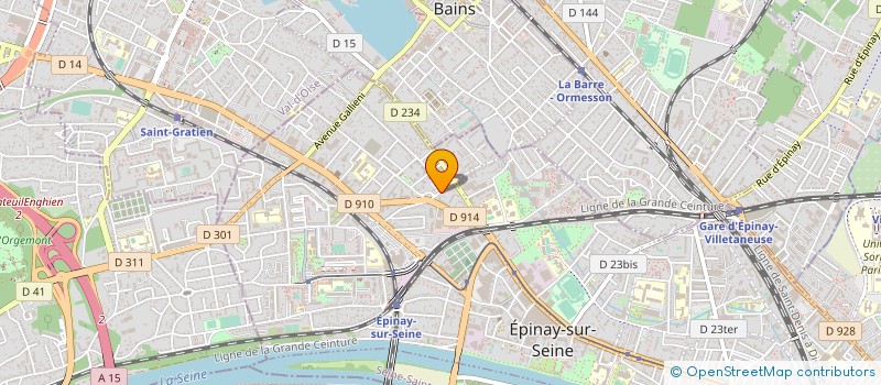 localisation de l'entreprise MONSIEUR ISMAEL BELHOUM à EPINAY-SUR-SEINE