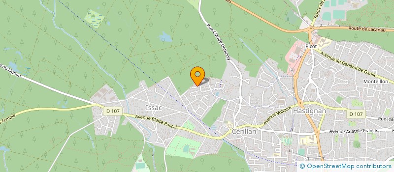 localisation de l'entreprise MONSIEUR ISMAEL BENAHMED  SAINT-MEDARD-EN-JALLES