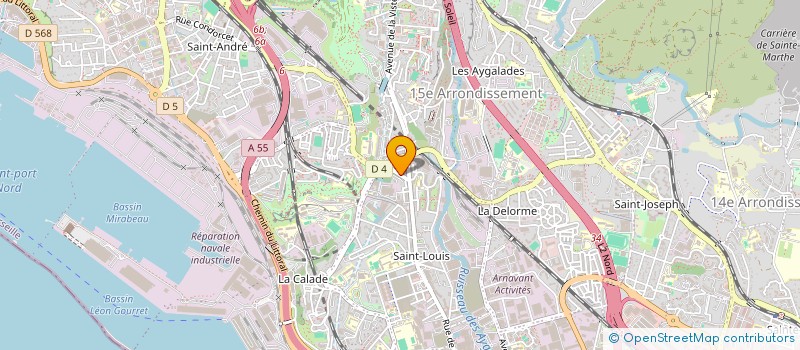 localisation de l'entreprise MONSIEUR ISMAEL BERDAY à MARSEILLE