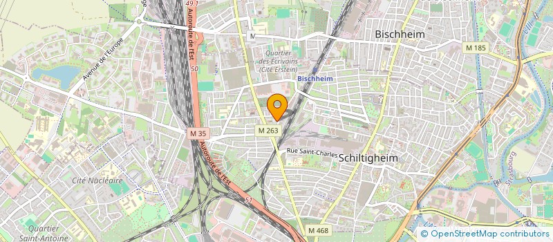 localisation de l'entreprise MONSIEUR ISMAEL BERGUI SABAN  SCHILTIGHEIM
