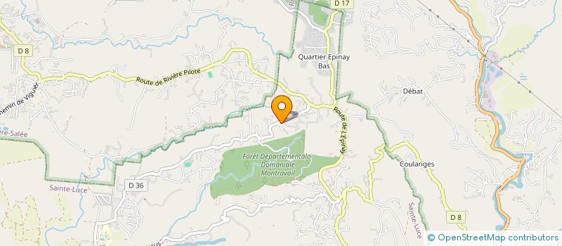 localisation de l'entreprise MONSIEUR ISMAEL BIAS  SAINTE-LUCE