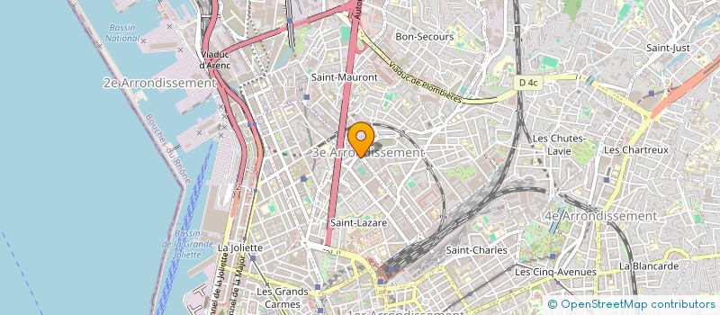 localisation de l'entreprise MONSIEUR ISMAEL BLEIL à MARSEILLE 3EME