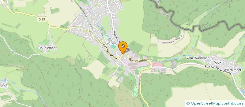 localisation de l'entreprise MONSIEUR ISMAEL BOMBLEZ  VILLE-HOUDLEMONT