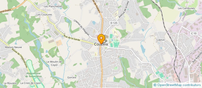 localisation de l'entreprise MONSIEUR ISMAEL BOUACH à COUZEIX