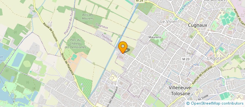 localisation de l'entreprise MONSIEUR ISMAEL CAMARA à VILLENEUVE-TOLOSANE