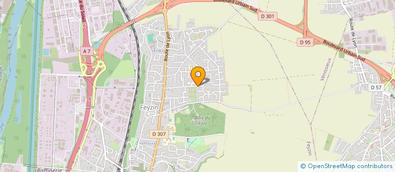 localisation de l'entreprise MONSIEUR ISMAEL CAMARA  FEYZIN