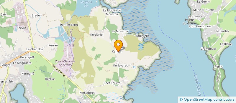 localisation de l'entreprise MONSIEUR ISMAEL CAMENEN à LOCMARIAQUER