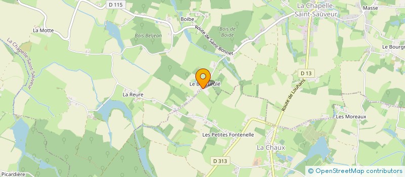 localisation de l'entreprise MONSIEUR ISMAEL CANCY  LA CHAUX