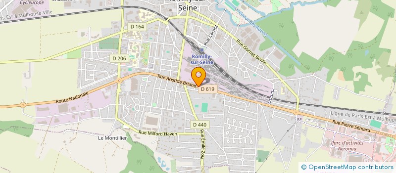 localisation de l'entreprise MONSIEUR ISMAEL CISSE à ROMILLY-SUR-SEINE
