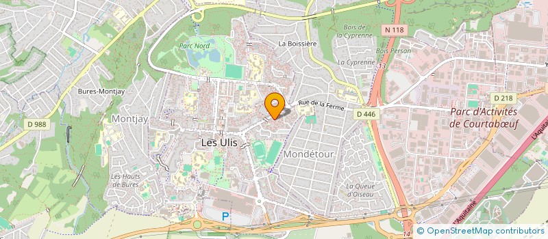 localisation de l'entreprise MONSIEUR ISMAEL DAAHIR MAHAMED à LES ULIS