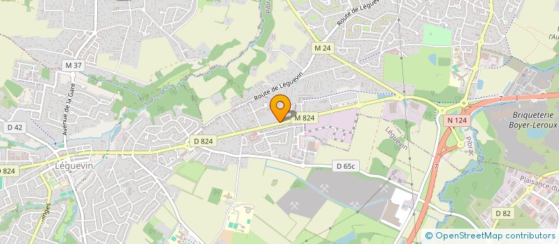 localisation de l'entreprise MONSIEUR ISMAEL DEBART  LEGUEVIN