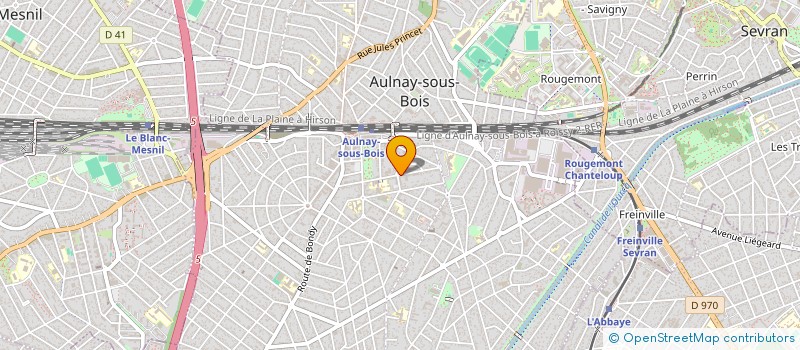localisation de l'entreprise MONSIEUR ISMAEL DIABY à AULNAY SOUS BOIS