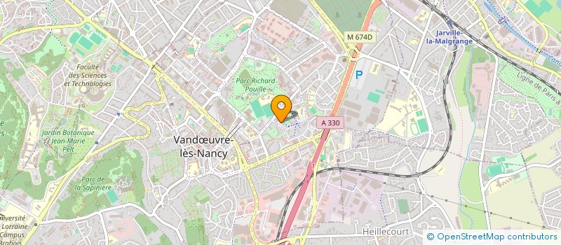 localisation de l'entreprise MONSIEUR ISMAEL DIALLO  VANDUVRE-LES-NANCY