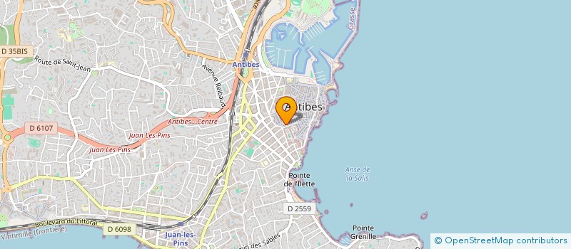 localisation de l'entreprise MONSIEUR ISMAEL DIALLO  ANTIBES