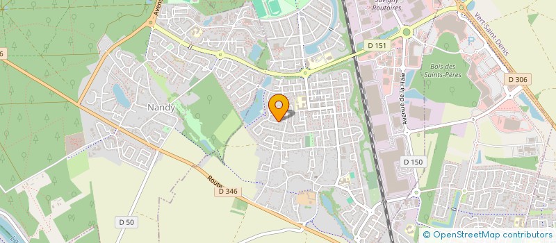 localisation de l'entreprise MONSIEUR ISMAEL DIANI  SAVIGNY-LE-TEMPLE