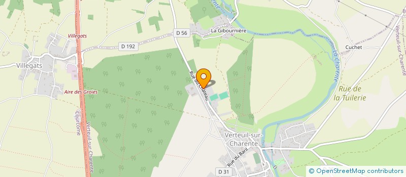 localisation de l'entreprise MONSIEUR ISMAEL DUMONT à VERTEUIL-SUR-CHARENTE