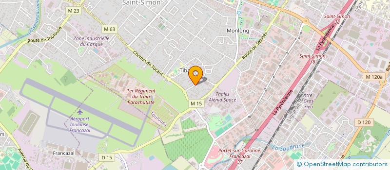 localisation de l'entreprise MONSIEUR ISMAEL EL-AMINE  TOULOUSE