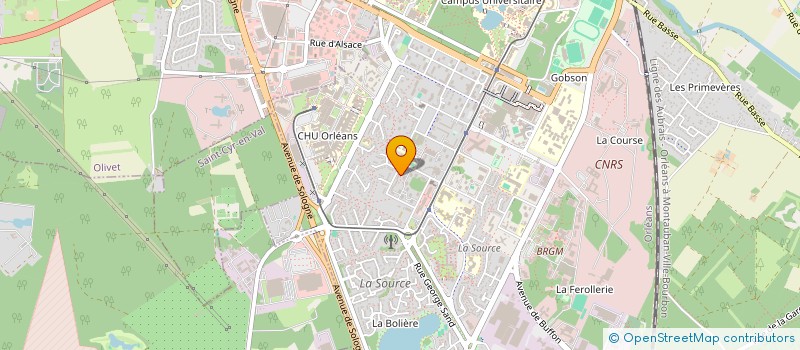 localisation de l'entreprise MONSIEUR ISMAEL EL HAOUASS à ORLEANS