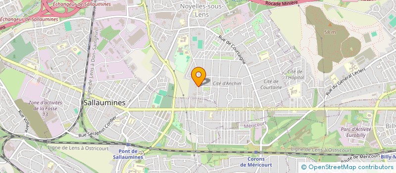 localisation de l'entreprise MONSIEUR ISMAEL EL JIRHAOUI  NOYELLES-SOUS-LENS