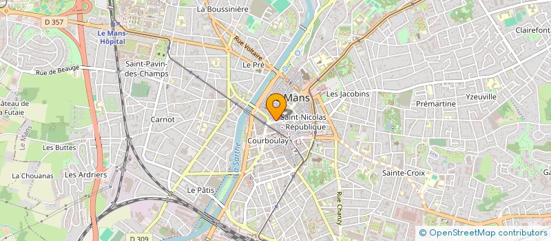 localisation de l'entreprise MONSIEUR ISMAEL ESSAJDANI BERRADA  LE MANS