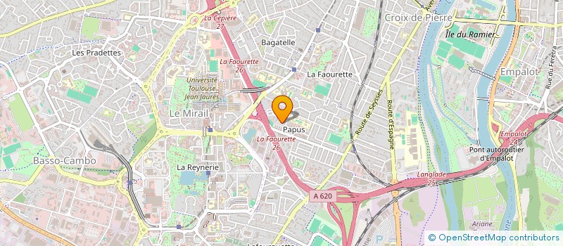 localisation de l'entreprise MONSIEUR ISMAEL FARRAK  TOULOUSE