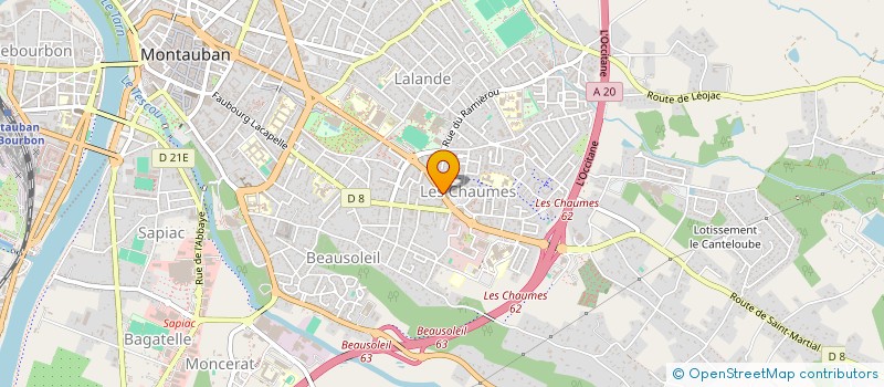 localisation de l'entreprise MONSIEUR ISMAEL FLORES à MONTAUBAN