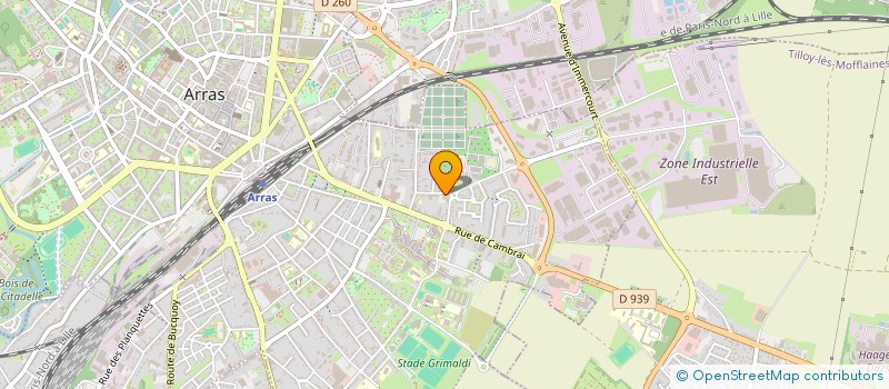 localisation de l'entreprise MONSIEUR ISMAEL FOFANA à ARRAS