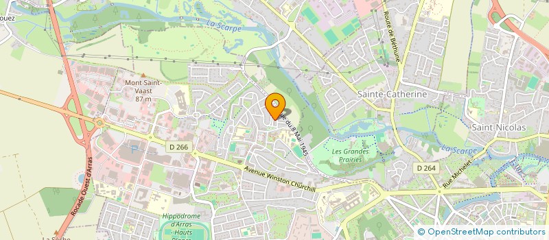localisation de l'entreprise MONSIEUR ISMAEL FRIFITA à ARRAS