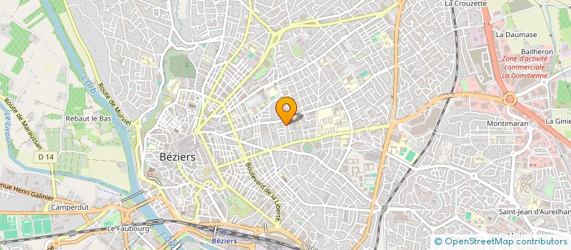 localisation de l'entreprise MONSIEUR ISMAEL GIMENEZ  BEZIERS