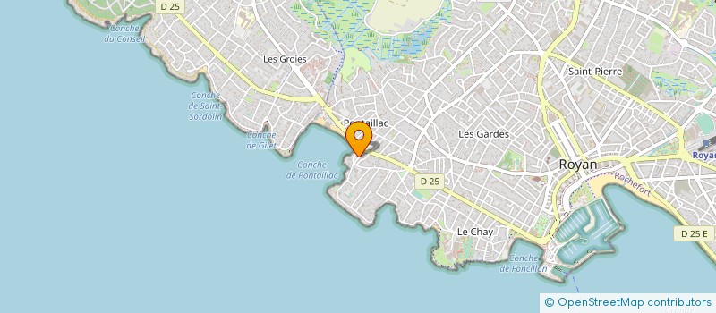 localisation de l'entreprise MONSIEUR ISMAEL GUILLIORIT  ROYAN