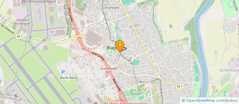 localisation de l'entreprise MONSIEUR ISMAEL HADDAOUI  BLAGNAC