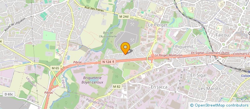 localisation de l'entreprise MONSIEUR ISMAEL HADDOU OU ALI à COLOMIERS