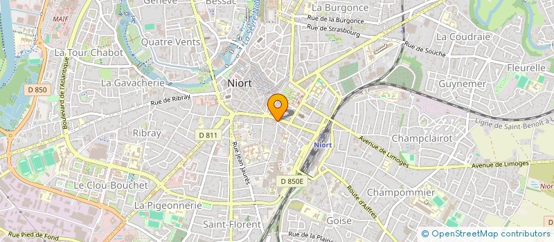 localisation de l'entreprise MONSIEUR ISMAEL HAFEZ à NIORT