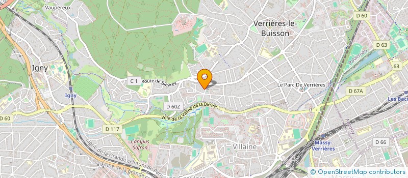 localisation de l'entreprise MONSIEUR ISMAEL HAFFIANE à VERRIERES-LE-BUISSON
